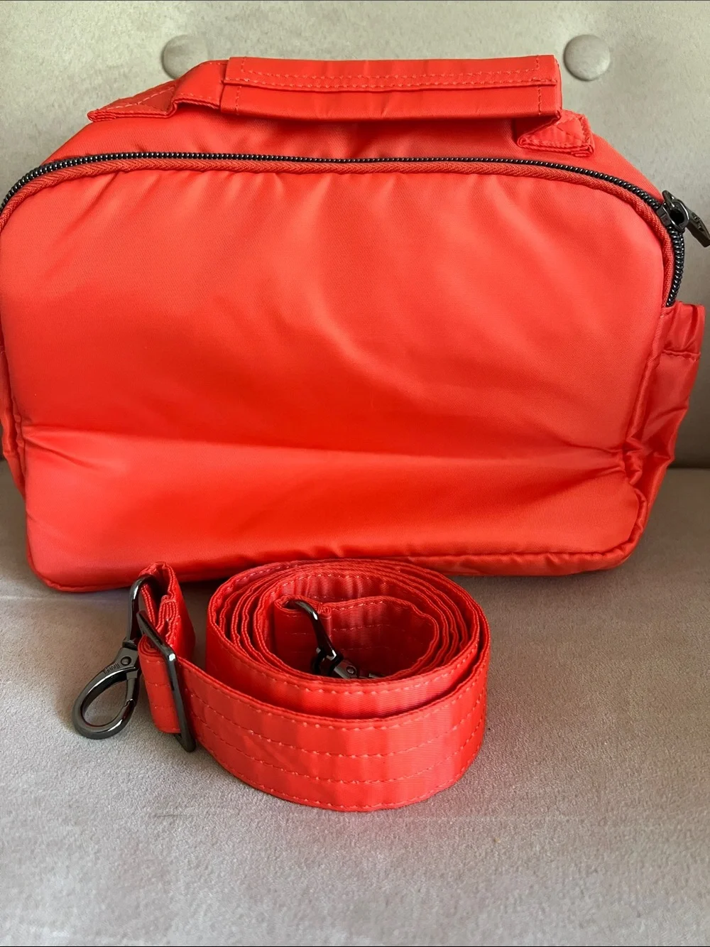 NWOT Lug Boomer Crossbody Bag in Papaya